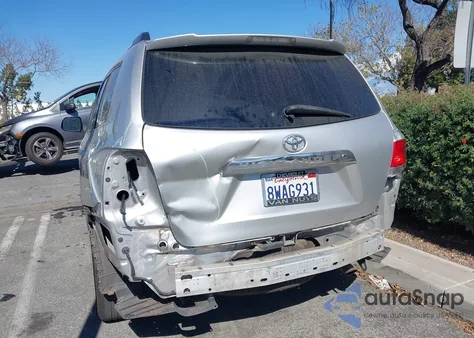 2011 Toyota Highlander Limited V6 z USA, uszkodzony, nr VIN 5TDYK3EH5BS025019